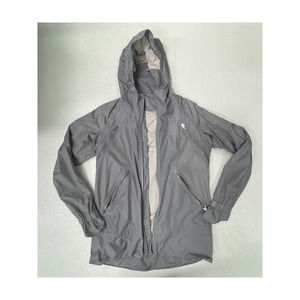 Lululemon Make It Rain Jacket Silver Slate Sz 6 Water Resistant